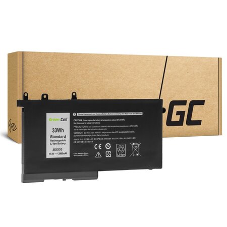 Green Cell 3DDDG/93FTF baterie pro Dell Latitude 5280 5290 5480 5490 5495 5580 5590