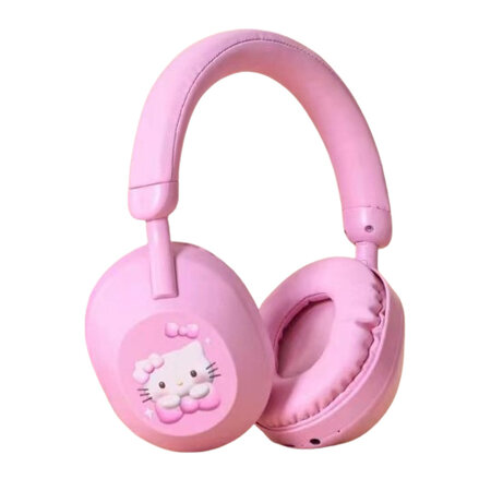 Bluetooth Sluchátka Gjby XY-89 - ružová, hello kitty