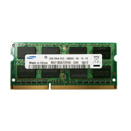 Samsung 2GB DDR3 PC10600 1333MHz SODIMM CL9