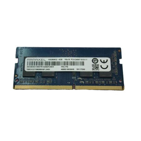 Ramaxel 4GB DDR4 2400MHz CL17 SODIMM