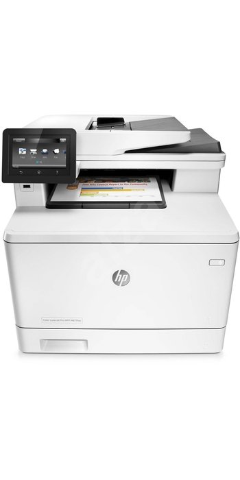 Multifunkční barevná laserová tiskárna HP LaserJet Pro MFP M477fnw s wifi a síťovou kartou