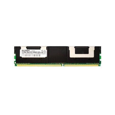 Elpida 512MB DDR2 667MHz CL5 FB-DIMM ECC Fully Buffered