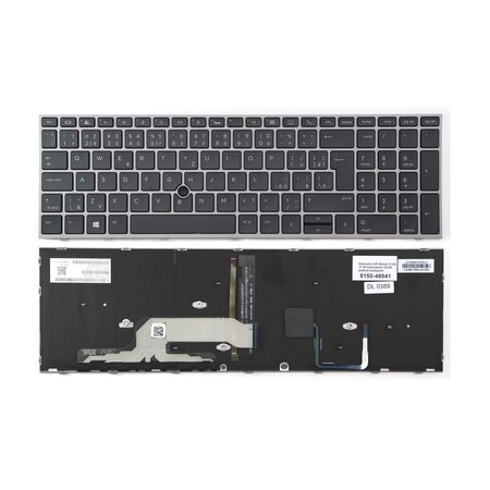 Klávesnice pro notebook HP ZBook 17 G5/G6, CZ