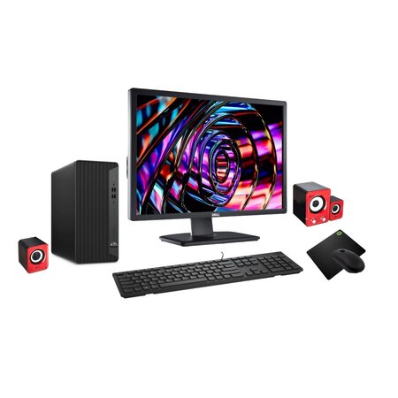 PC sestava HP ProDesk 600 G6 MT + 24“ Dell UltraSharp + příslušenství