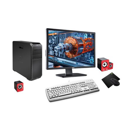 PCsestavaHPZ6G4Workstation+24“DellUltraSharp+příslušenství PCsestavaHPZ6G4Workstation+24“DellUltraSharp+příslušenství