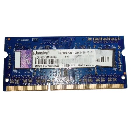 Kingston 2GB DDR3 PC12800 1600MHz SODIMM CL11