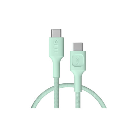 Green Cell USB-C kabel 100W, Power stream fast charging, 0.3 m, šedá