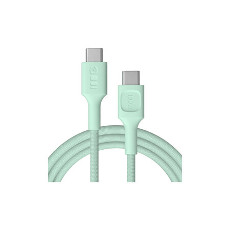 Green Cell USB-C kabel 100W, Power stream fast charging, 2 m, zelená