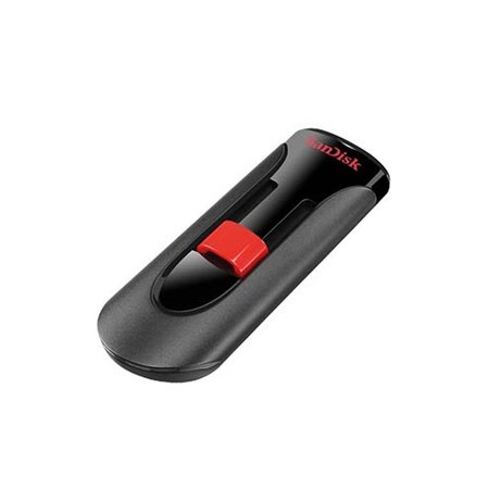 USB Flash SanDisk Cruzer Glide 128GB -červeno-černá