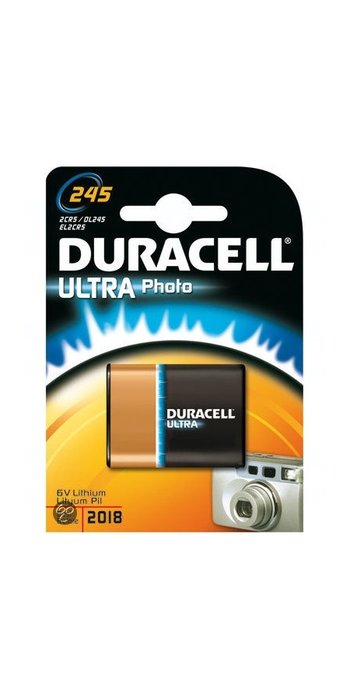 Baterie Duracell 2CR5, EL2CR5, DL245, 6V, 1500mAh, blistr 1 ks