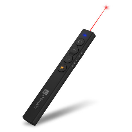 Connect IT laserové ukazovátko (AAA baterie) - černá