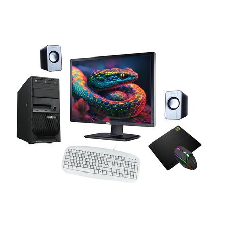 PCsestavaLenovoThinkServerTS150Tower+24“DellUltraSharp+příslušenství PCsestavaLenovoThinkServerTS150Tower+24“DellUltraSharp+příslušenství