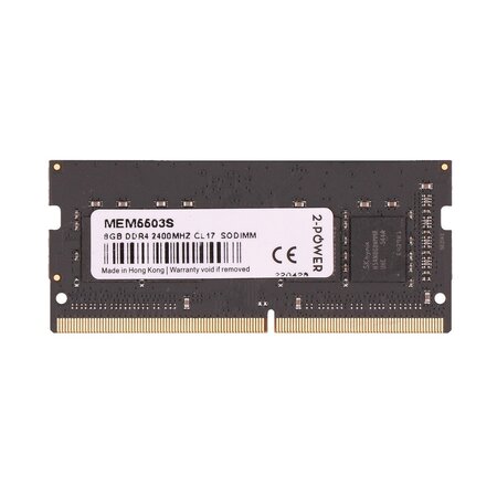 2-Power 8GB DDR4 PC19200 2400MHz CL17 SoDIMM