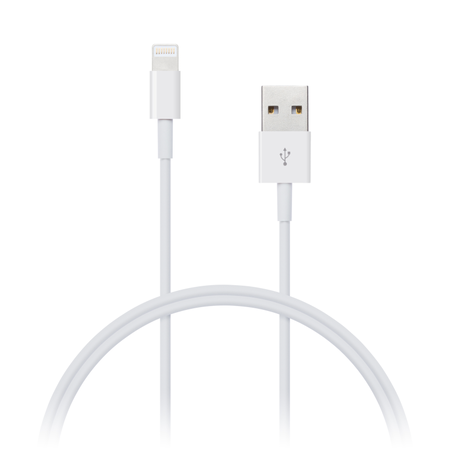 Connect IT Wirez Datový kabel - USB/Lightning, 1m - bílá