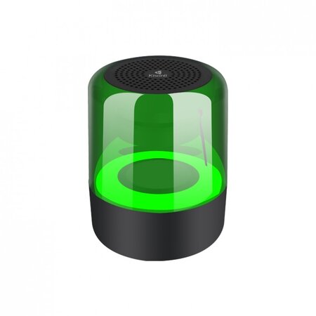 Kisonli LP-5S reproduktor, Bluetooth, USB, SD, FM, RGB, Černá
