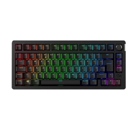 HPHyperXAlloyRise75Mechanickábezdrátováklávesnice,UK-černá HPHyperXAlloyRise75Mechanickábezdrátováklávesnice,UK-černá