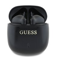 Guess Printed Classic Logo TWS Bezdrátová Sluchátka Black