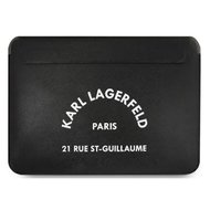 Karl Lagerfeld Saffiano RSG Embossed Computer pouzdro 16" Black