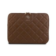 Guess Quilted 4G Computer Sleeve 14" Brown