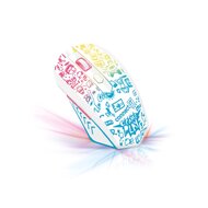 Connect IT Doodle Limited Edition herní myš - bílá
