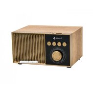 Reproduktor Kisonli G10, Bluetooth, USB, SD, RGB, AUX, FM – zlatá