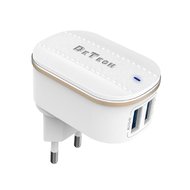 Univerzální nabíjecí adaptér DeTech 5V/3.1A 2xUSB