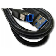 HP datový kabel USB-A/USB-B, 1.8 m - černá