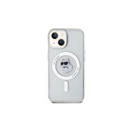 Karl Lagerfeld IML Choupette MagSafe Zadní Kryt pro iPhone 15 Průhledná
