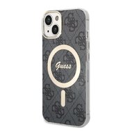 Guess IML 4G MagSafe Zadní Kryt pro iPhone 14 Black