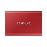 Samsung Externí SSD disk - 500 GB - červený