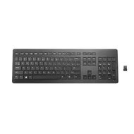 HP Wireless Premium Bezdrátová klávesnice, SK - černá