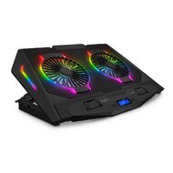 Connect IT NEO RGB chladicí podložka pod notebook - černá