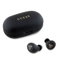 Guess PU Grained ENC TWS Bezdrátová Sluchátka Black