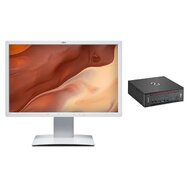 Fujitsu Esprimo Q958 + Fujitsu B24W-7 LED Intel Core i5-8500T 2.10 GHz / 32 GB / 1 000 GB SSD