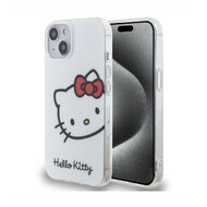 Hello Kitty IML Head Logo Zadní Kryt pro iPhone 13, bílá