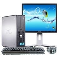 PC sestava se 17" LCD monitorem - Dell OptiPlex 780 SFF Intel DualCore 3,2 GHz / 2 GB RAM / 160 GB HDD / Windows 7 Professional