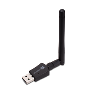 Connect IT WiFi USB-A adaptér s anténou, 300 Mbps (IEEE 802.11 n/b/g) - černá Connect IT WiFi USB-A adaptér s anténou, 300 Mbps (IEEE 802.11 n/b/g) - černá