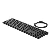 HP Wired Desktop 320K Klávesnice, USB, INTL - černá