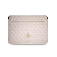 Guess PU 4G Metal Logo Computer Sleeve 13" Pink