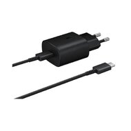 Samsung Nabíječka 25W + Datový kabel USB-C/USB-C (Bulk) - černá