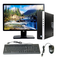PC sestava HP EliteDesk 800 G4 Intel Core i3 8th. gen / 8 GB RAM / 256 GB SSD / Windows 11 + 22" FHD monitor