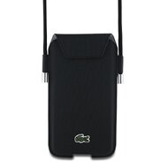 Lacoste PVC Iconic Petit Pique Kapsa na Telefon XL Black