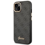 Guess PC/TPU 4G Metal Camera Outline Zadní Kryt pro iPhone 14 Plus Black