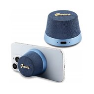 Guess Bluetooth Speaker Stand Blue Magnetic Script Metal Reproduktor