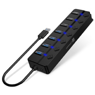 Connect IT Mighty Switch 2 USB-A hub (4xUSB-A 3.0, 3xUSB-A 2.0) - černá Connect IT Mighty Switch 2 USB-A hub (4xUSB-A 3.0, 3xUSB-A 2.0) - černá