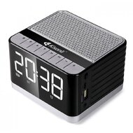 Reproduktor Kisonli G8, Bluetooth, Hodiny, USB, SD, FM, AUX, RGB – černá/šedá Reproduktor Kisonli G8, Bluetooth, Hodiny, USB, SD, FM, AUX, RGB – černá/šedá