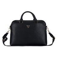 Guess PU Grained Triangle Logo Taška na Notebook 13" - černá