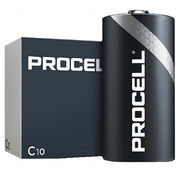 Baterie Duracell Procell C, LR14, malé mono, LR15, AM2, L, MN1400, 814, E93, LR14N, 14A, 1,5V, 10 ks