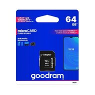 GOODRAM MICROSDXC KARTA 64GB M1AA + Adapter