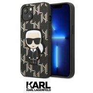 Karl Lagerfeld Monogram Ikonik Kryt pro iPhone 13 Black